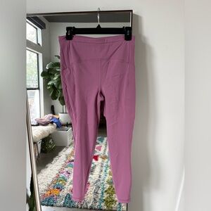 Lululemon Fast and Free High-Rise Leggings With Pockets - Size 8